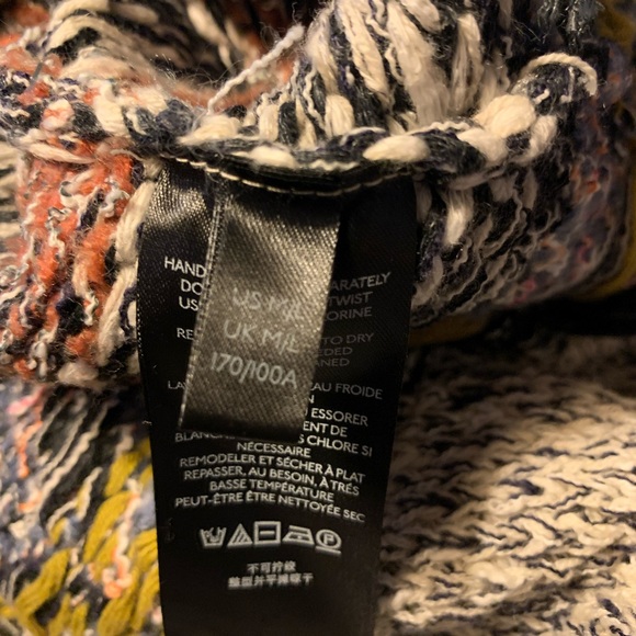 Anthropologie Pilcro Magda Knit Poncho M/L - Picture 13 of 15